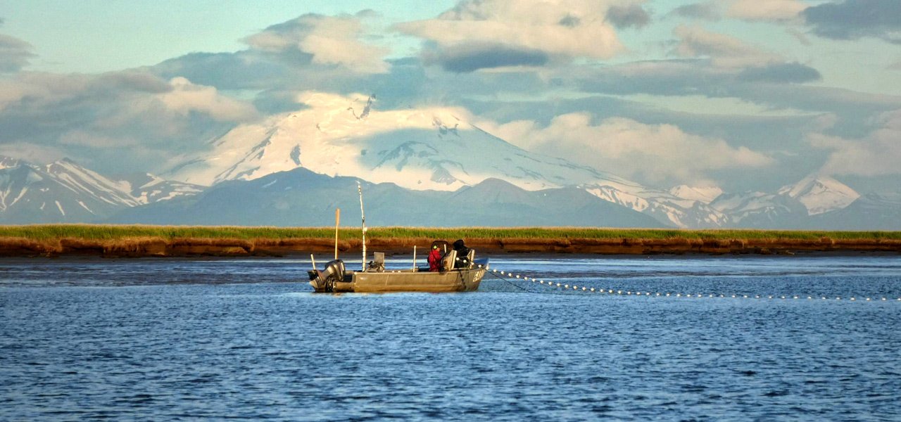 Caught by hand in Alaska
